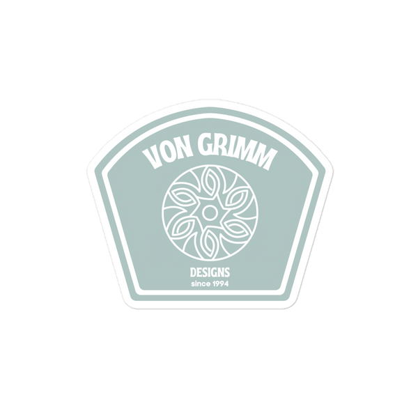 Von Grimm Designs - die cut sticker - GRIMMSTER 