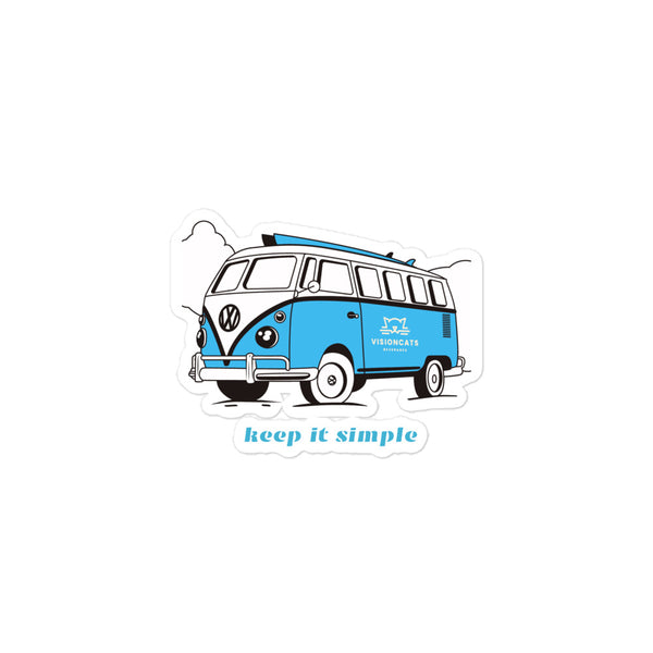 VW Van Sticker - GRIMMSTER 