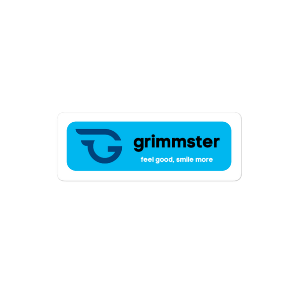Grimmster Feel Good sticker - GRIMMSTER 