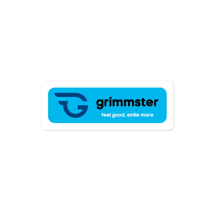 Grimmster Feel Good sticker - GRIMMSTER 
