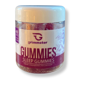 Grimmster Sleep Gummies – CBD 12.5mg + CBN 12.5mg – 40ct