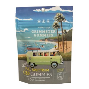 Grimmster Gummies -CBD Full Spectrum 50mg - 10ct Assorted
